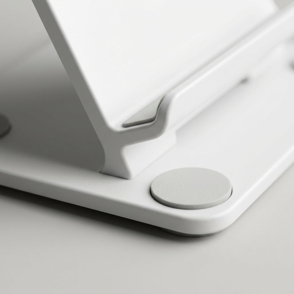 Fotch Compact Phone Stand White Angle Slot