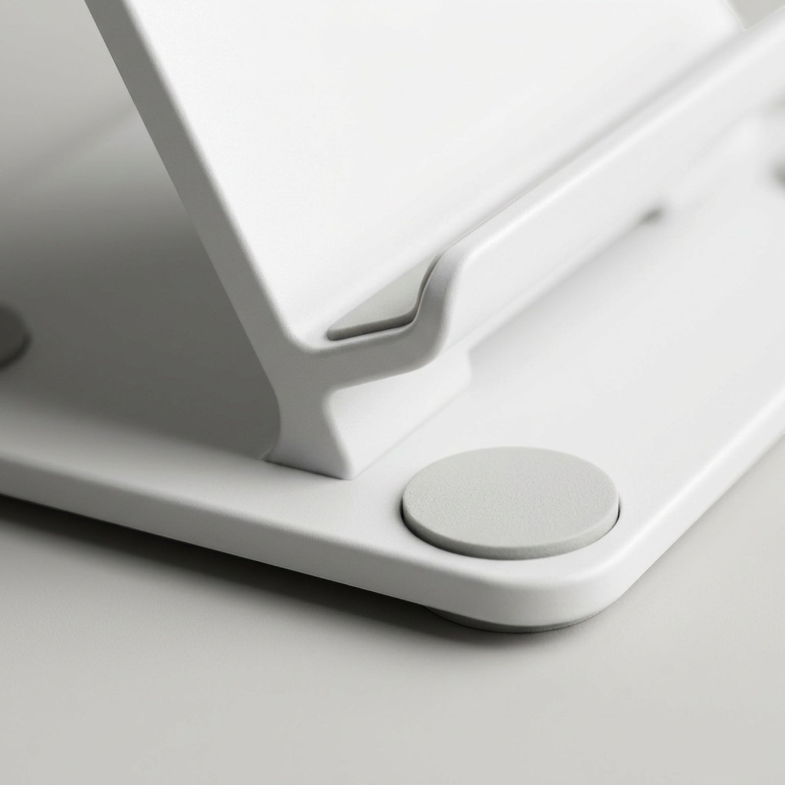 Fotch Compact Phone Stand White Angle Slot