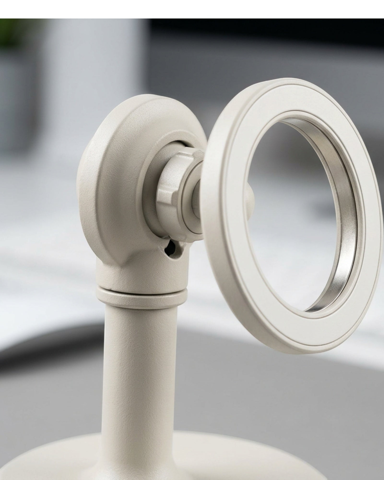 Fotch Weighted Magnetic Ring Phone Stand 22 cm Sand White - Detail view